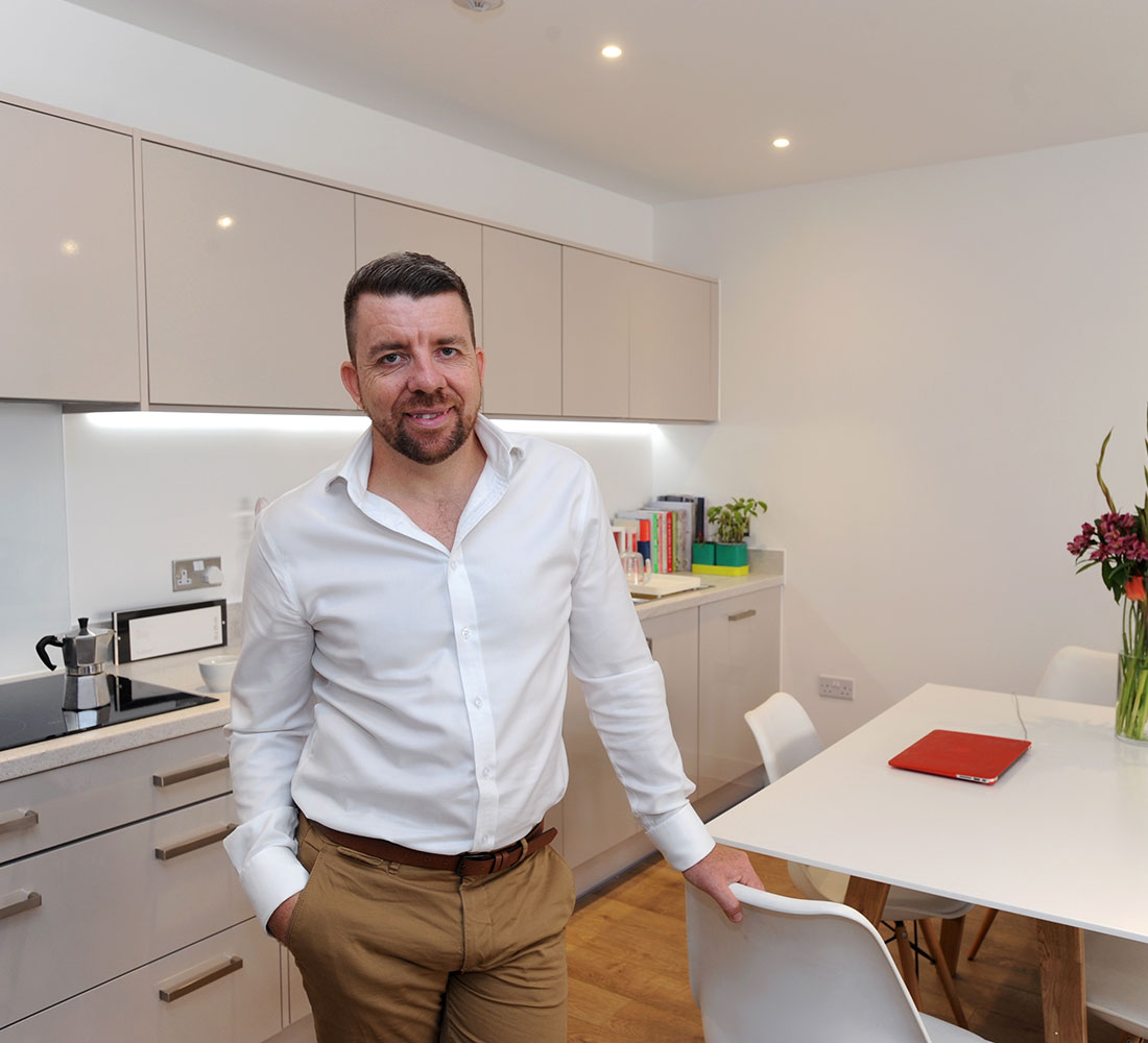 Scott in kitchen